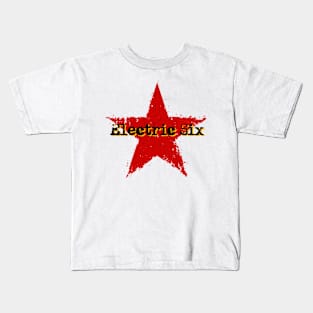 best vintage star Electric Six Kids T-Shirt